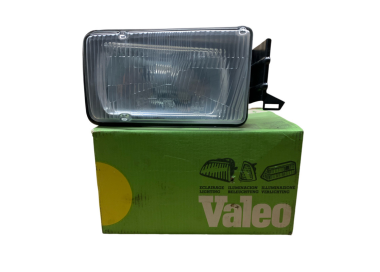 Faro anteriore DX Alfa Romeo Alfetta I reg. manuale con tergi (Originale Valeo)
