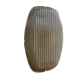 Plastica fanale posteriore bianco DX Fiat 128 3P (Originale Altissimo)