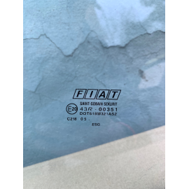 Cristallo scendente anteriore SX verde Fiat Panda 169 (Originale)