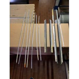 Kit rasavetro e modanature cromate Volkswagen Maggiolino Cabrio I-II