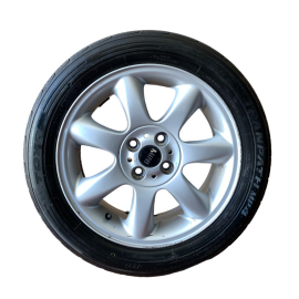 Cerchio in lega + gomma Mini R16