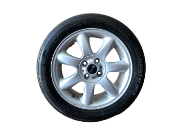 Cerchio in lega + gomma Mini R16