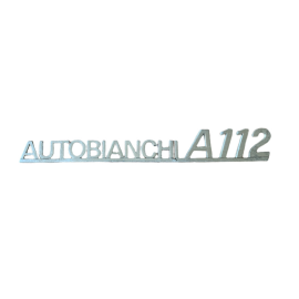 Scritta Auobianchi A 112