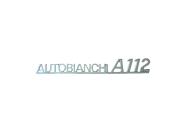 Scritta Auobianchi A 112