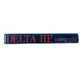 Scritta Delta HF Integrale Originale