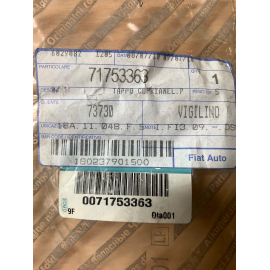Tappo superiore cintura sicurezza Fiat 500 07-12 (Originale)