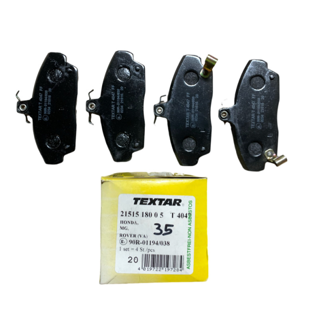 Pasticche Freno Anteriori Honda,Mg,Rover (Nuovo)