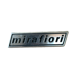 Scritta Mirafiori Fiat 131 (Originale Usato)