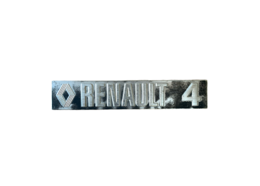 Scritta Posteriore Renault 4 (Usata Originale)