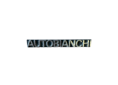 Scritta Cruscotto Interna Autobianchi A111 (Originale Usata)