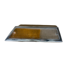 Plastica fanalino anteriore DX arancio/bianco Citroën GX con bordo cromato