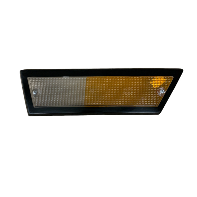 Plastica fanalino anteriore DX arancio/bianco Citroën GX con bordo nero