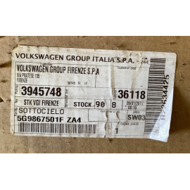 Sotto Cielo Interno Volkswagen Golf (Originale Nuovo)