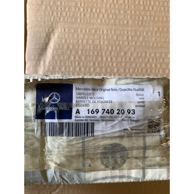 Maniglione Portellone Posteriore Cromato Mercedes Classe B W245 (Nuovo)