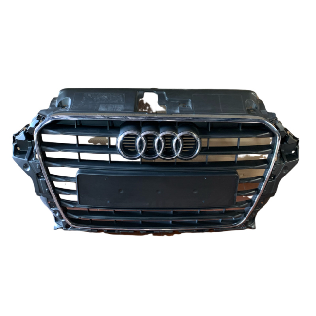 Griglia Paraurti Anteriore Audi A3  Nero Opaco (Usata Originale)