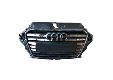 Griglia Paraurti Anteriore Audi A3  Nero Opaco (Usata Originale)