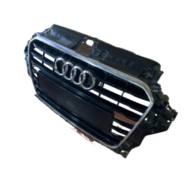 Griglia Paraurti Anteriore Audi A3 Nero Lucido (Originale Usato)