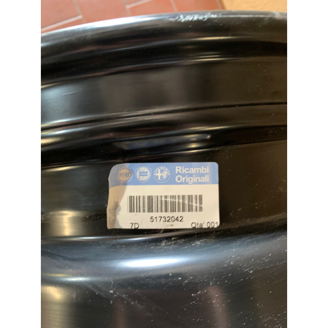 Cerchio in Ferro da 5x13 Pollici Fiat Panda 169 (Originale)