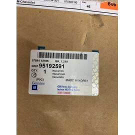 Radiatore Acqua Chervrolet Captiva-Opel Antara (Nuovo Originale)