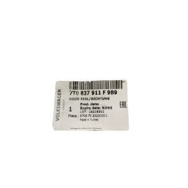 Guarnizione porta anteriore SX-DX Volkswagen Multivan T7 (7T0837911F9B9)