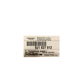Guarnizione inferiore porta anteriore DX Porsche Taycan (Originale)
