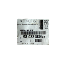 Modanatura centrale nera su paraurti anteriore Peugeot 208 (2012 - 2015)