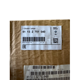 Modanatura superiore cromata su griglia radiatore Mini One/ Cooper/ Clubman/ Coupè (51132751040)