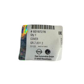 Tappo gancio traino anteriore Opel Movano (93197276)