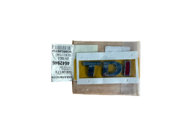 Scritta Posteriore Volkswagen Golf (TDI) Nuovo Originale